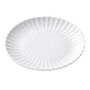 Platos blancos platos de pasta con camarones platos de porcelana platos de metamina platos ovalados platos de mesa Application Scenario